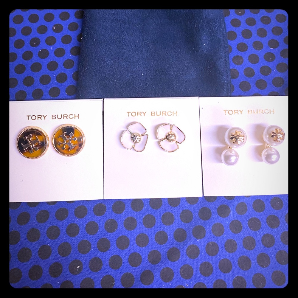 Tory Burch earrings bundle